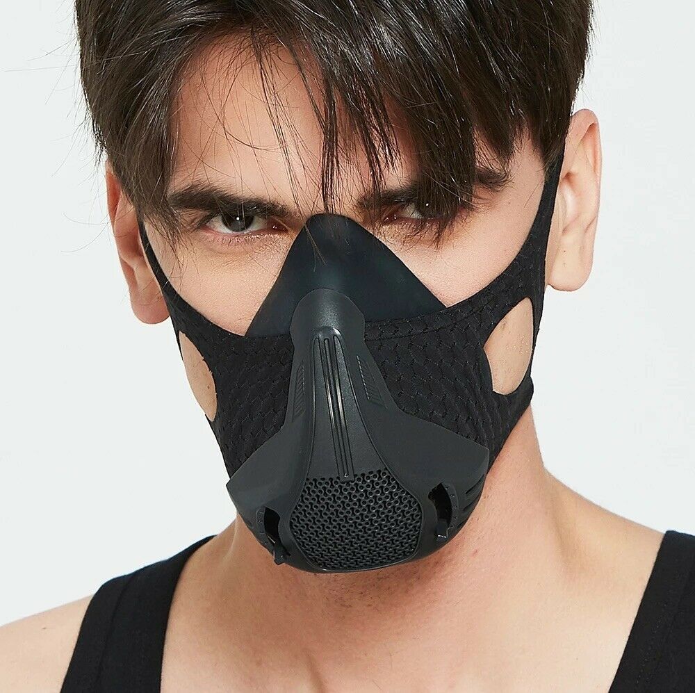 High Altitude Training And Fitness Mask For Cardio Oxygen Restriction 25 Levels