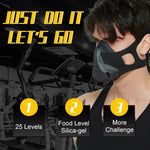 High Altitude Training And Fitness Mask For Cardio Oxygen Restriction 25 Levels